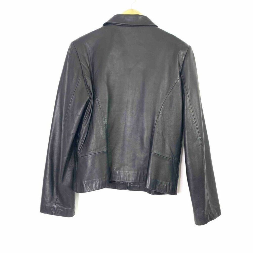 John Carlisle Leather Lined Zip Up Jacket - Picture 2 of 8